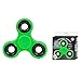 Spinners by IN Global Plastic Finger Toy Stress Reducer Fidget Spinners, Green, 3.6