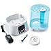 Tadge Goods Ultrasonic Cool Mist Humidifier for Bedroom – 3.5L Capacity Excellent for Adults, Kids, Baby in Dry Winter Air – Built-in Humidistat, LED Display, Auto Shut-Off & 7 Night Light Colors…