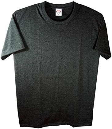 TUI D TSHIRT SIZE L ROUND-NECK SHORT-SLEEVE COLOR TEE Blank T-shirt (Gray Slim)