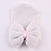 Upeilxd Newborn Hospital Hat Infant Baby Hat Caps with Bow/Hairball Soft Cute Nursery Beanie Hat (5pack Bow / 0-6 Month)