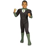 Rubie's Costume Green Lantern Deluxe Muscle Chest Child Costume, Medium