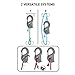 Rope Tightener, Black, Aluminum