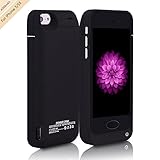 For iPhone 5/5s Charger Case, BSWHW 4200mAh 4