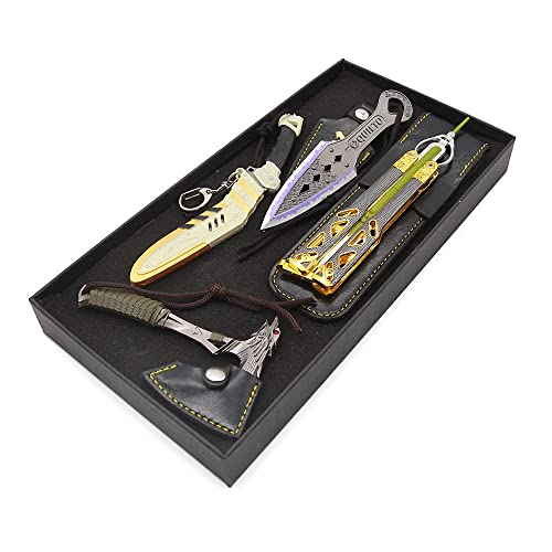 QIDUDZ Apex Legends 4pcs Set Heirloom Wraith Kunai Octane Bloodhound