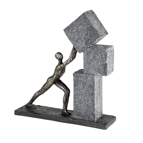 Casablanca - Decorative Sculpture - Stacking - Poly - Colour: Bronze - 30.5 x 28 cm