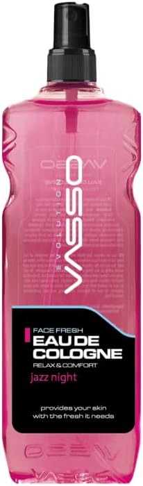 Vasso Eau De Cologne Relax & Comfort Face Fresh Barber Cologne Jazz Night 175ml