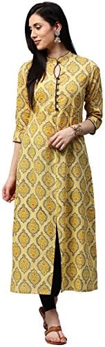 Women's Cotton A-Line Kurta