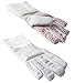 Pro-Style Dual Layer Padded Fencing Glove - Washable Fencing Glove w/ Anti-Slip Coating, Internal Seams - Right Fencing Glove Versions - Approved for FIE Competitions X-Small