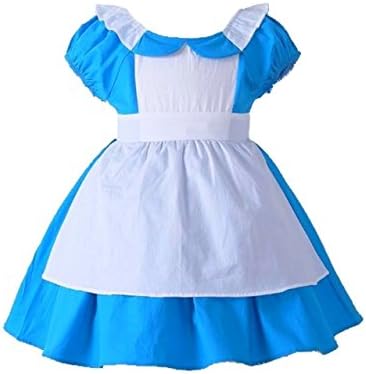 Sequin Alley Alice in Wonderland Toddler Baby Girls Costume Birthday Outfit 2T-6