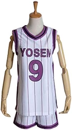 Amazon 黒子のバスケ 陽泉高校 紫原敦 むらさきばらあつし ユニホーム背番号9 風 Cosplay衣装 コスプレ衣装 Cos ホビー コスプレ 仮装 コスチューム コスプレ 仮装 通販