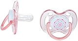 Avent Contemporary Freeflow Pacifier - Girl - 0 - 6 Months - 2 ct