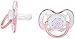 Avent Contemporary Freeflow Pacifier - Girl - 0 - 6 Months - 2 ct