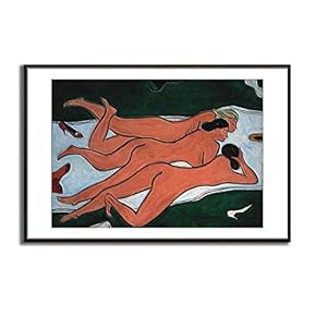 Framed Canvas Wall Art for Living Room, Bedroom Naked Girl Canvas Prints for Modern Home Decoration Ready to Hang - 16"x24" inches