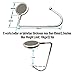 ROFLYER Nature Instant Swivel Top Purse Hook Hanger Under Counter Handbags Hooks (Set of 5)