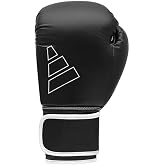 Adidas Hybrid 80 Boxing Gloves - Adult Boxing Gloves for Men &amp; Women - Heavy Bag Gloves, Kickboxing Gloves for Women, MMA Sparring Gloves, Punching Bag Gloves for Men