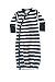 Parade Organics Kimono Gowns Black Stripes Up To 6 Months