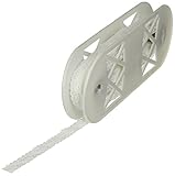 Wrights 186 1308-030 Stretch Galloon, 1/2-Inch by 24-Yard, White