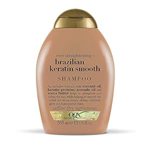 OGX-Ever-Straightening-Brazilian-Keratin-Smooth-Shampoo-385-ml OGX Brazilian Keratin Smooth Shampoo, 385ml