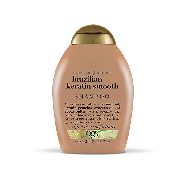 OGX-Ever-Straightening-Brazilian-Keratin-Smooth-Shampoo-385-ml OGX Brazilian Keratin Smooth Shampoo, 385ml