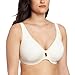 Lilyette by Bali Women's Plunge Into Comfort Keyhole Minimizer Bra, Pearl, 42DD