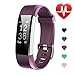 Letsfit Fitness Tracker HR, Activity Tracker Watch with Heart Rate Monitor, IP67 Water Resistant Smart Bracelet with Calorie Counter Pedometer Watch for Kids Women and Men