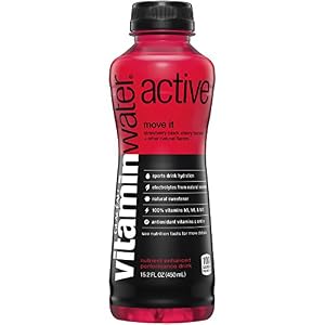 Image of vitaminwater active move it Strawberry Black Cherry Flavored Sports Drink, 15.2 fl oz