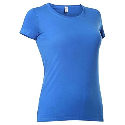 Buy DOMYOS Women SPORTEE Fitness Essential T-Shirt Electric Blue (3XL)  Online at Low Prices in India - Amazon.in