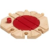 BRIO World - 33361 Mechanical Turntable | Engaging Train Toy Accessory for Creative Play | Safe for Kids Ages 3 and Up | Compatible with BRIO Railway Toys