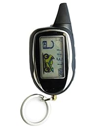 Sykik Rider Alarma de motocicleta de 2 vías con control remoto de buscapersonas LCD, arranque y apagado remoto del motor, con movimiento, sensor, sensor de inclinación y sensor de choque. con un año de garantía SYKIK
