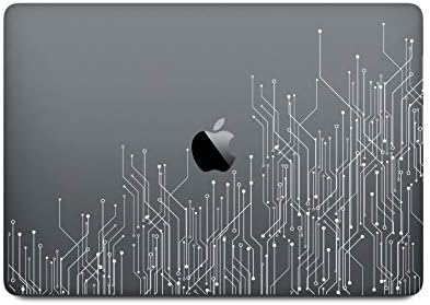 DowBier MacBook Decal Vinyl PVC Transparent Skin Sticker Cover Anti-Scratch Skin (13 Inch Retina A1425/A1502, Pattern E)