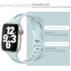 Getino 4 Pack Slim Bands Compatible with Apple