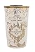 Harry Potter Hogwarts Travel Coffee and Tea Mug â€“ Ceramic White with Marauder's Map Design, Gold Plated Finish â€“ Premium Drinkware for Hot/Cold Drinks - A Magical Novelty Gift for Potterheads