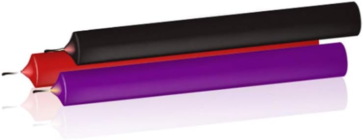 KISEER 6 Pcs Low Temperature Candles Low Heat Romantic Candles Wax for Couples, Wedding, Home Decoration: Home Improvement