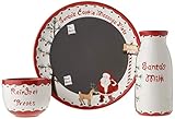 Child to Cherish Santa's Message Plate Set, Santa