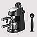 Aicook Espresso Machine, 3.5 Bar 4 Cup Espresso and Cappuccino Coffee Maker, 2 in 1 Semi-Automatic Coffee Machine with Milk Frother, Stainless Steel Espresso Maker with Steamer