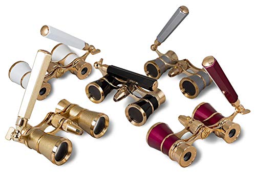 Levenhuk Broadway 325N Opera Glasses (Black Theater Binoculars with LED Light and Extendable Handle) - Thumbnail 2