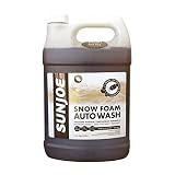 Sun Joe SPX-FCS1G-COC Premium Snow Foam Coconut Scent Car Wash Soap & Cleaner, 1 Gallon