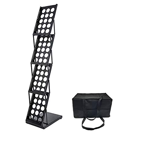 Polmart Brochure Magazine Catalog Literature Display Rack, 4 Pockets - Thumbnail 6