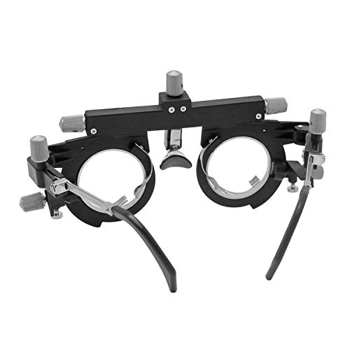 LLF Optical Trial Lens Frame – Titanium, Adjustable PD, Cylinder Axis, 38mm Lenses