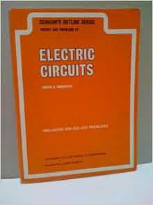 Schaums Outline Series Theory And Problems Of Electric