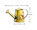 Decorative Sunflower & Ladybug Metal Watering Can (Vol: 4 Cups) | Small Yellow Watering Can | Garden Décor Housewarming Gift for Mother Women Friends Gardeners