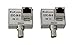 Kenuco Passive Ethernet Over Coax Set with BNC Connector (EoC) for IP Security CCTV Camera Transmitting Data | EOC-in-B