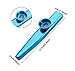 yo-fobu 12 Pack Metal Kazoos Musical Instruments Noise Maker with 12pcs Kazoo Flute Diaphragms Assorted Color Party Favors Gifts Kazoo Kid Random 6 Colors with 1 Storage Bag for Free