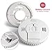 Kidde 21028499 DC Smoke and Carbon Monoxide Alarm Detector with TruSense Technology | Front Load Battery | Voice Notification | Model 2070-VDSCR, White