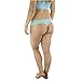 adidas Women's Superlite Thong Underwear (1-Pack), Whimsy Print Bright Cyan, LARGE