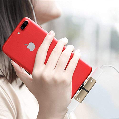 image for Hamdol Dongle for iPhone Adapter Headphone Jack Splitter Adapter for i