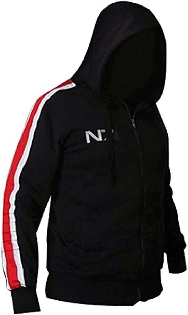 Dahee Hot Game Mens Black Sweater Cosplay Hoodie Cotton Hooded Jacket T-Shirt Summer Autumn Winter Outfit Halloween Costume