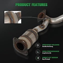 SCITOO 642696 Front Catalytic Converter Fit For