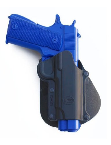 Concealed Carry Fobus Police Wide Belt Hand Gun Holster Model C-21-BHP. Fits to: Colt .45 Govt. all 1911 style, FN - FN High Power, FN 49, Kimber 4 inch and 5 inch, Sarsilmaz (Turkey) Klinic 2000 Light.