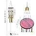 Bwinka Chinese Traditional Amazing 10 Tubes 5 Bells Bronze Yard Garden Outdoor Living Wind Chimes 85cm